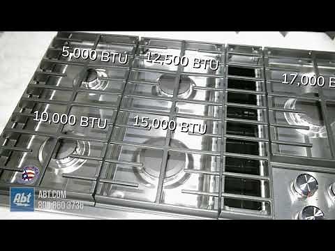 KitchenAid 36" 5 Burner Gas Downdraft Cooktop