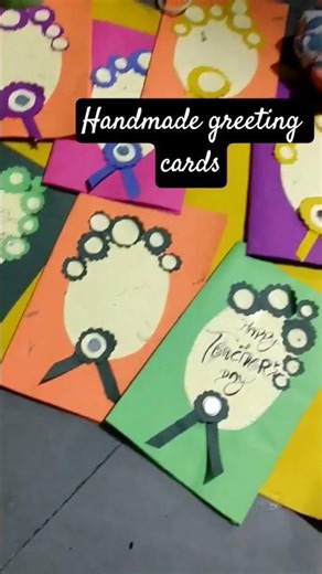 handmade greeting cards#paperart #craft #teachersday #diy