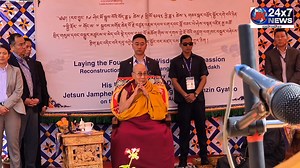 August 3rd: A Golden Dawn for Ladakh’s Buddhist Spirit Leh: A day etched in gold, a moment carved in sacred memory, August 3rd shimmered as an auspicious chapter in Ladakh’s spiritual journey. As the sun bathed Leh in gentle radiance, His Holiness the 14th Dalai Lama laid the foundation stone for the reconstruction of Chowkhang Vihara, blessing not just the ground, but the very soul of Ladakh. The air carried more than mantras, it carried hope. Addressing the devoted assembly, His Holiness urged