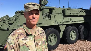 New CSM for Bliss' 3-41 Infantry compared to 'Energizer Bunny'