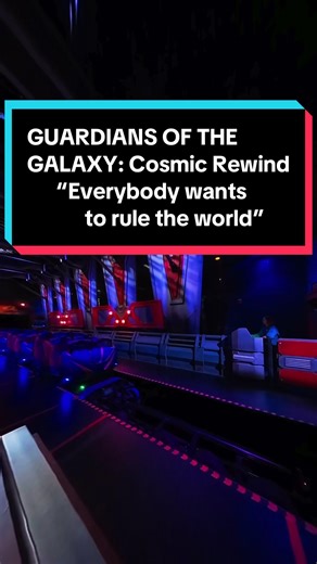 Guardiáns de la Galaxia: Cosmic Rewind en EPCOT