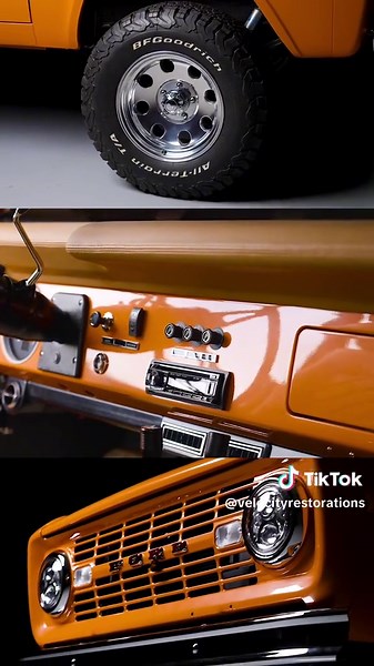 1973 Pearl Orange Ford Bronco Reimagined by Velocity