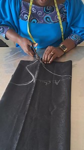 Free hand cutting for a simple top. | Ama Viglo
