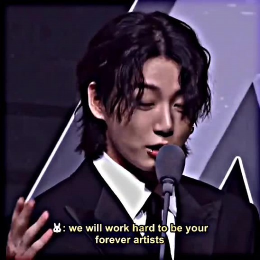 BTS Jungkook at Formal Award Ceremony