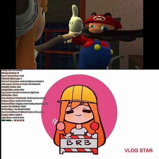 SMG4 Clip: Mario interrupts Meggy’s stream