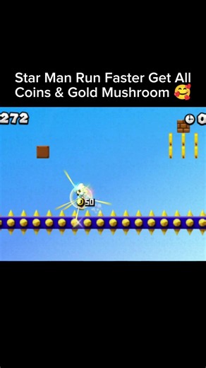 I Did It Got All Coins & Gold Mushroom 🥰 #mario #nintendo #retrogaming