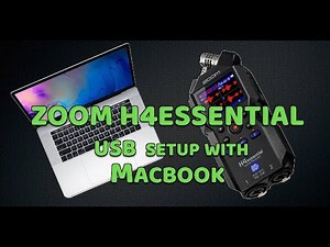 ZOOM H4essential USB Audio Interface with Macbook