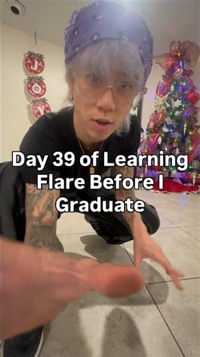 Flare Series Day 39/200: flares after b2b finals is not it 🔥#breaking #flare #functionalmovement