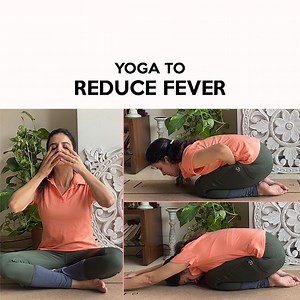 11K views · 163 reactions | Fever can cause a lot of discomfort. Reduce fever naturally with the help of these Yoga Asanas. #FitTak #Yoga | Fit Tak | Facebook