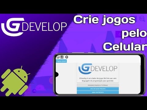 Como Criar um Jogo 🎮 na Gdevelop 5 pelo Celular Tutorial + Level Design + Touch-screen