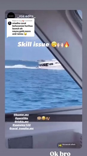 Exciting Speedboat Action in the Maldives