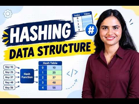 Hashing in Data Structure | Hash Function, Hash Table & Collision Handling | Complete Explanation