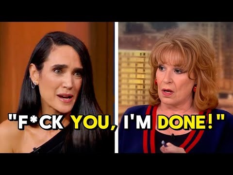 Jennifer Connelly STORMS Off The View After Heated Argument With Joy Behar
