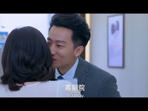 The two reconciled and went crazy showing affection in the office.