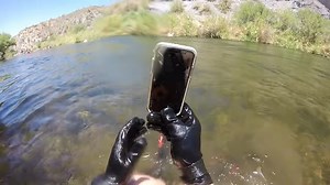 She thought the river took her phone - it almost took every baby picture she had too