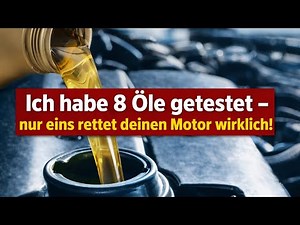 I tested 8 oils – only one will truly save your engine!