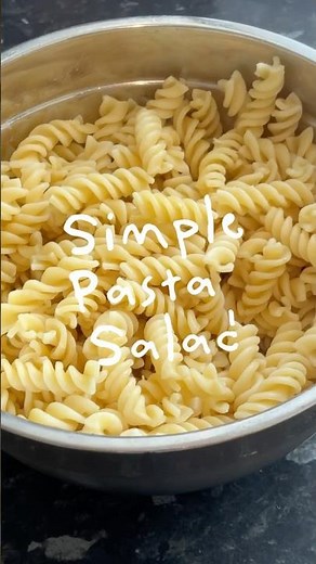 simple mayo pasta salad recipe