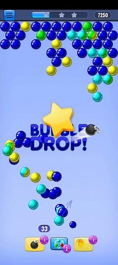 Perfect Bubble Shooter Shot! 🎯 Satisfying Gameplay #shorts