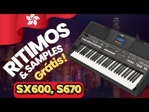 Ritimos & Samples Grátis Para O PSR sx600 e PSR s670! SAMPLES YAMAHA GRATIS!