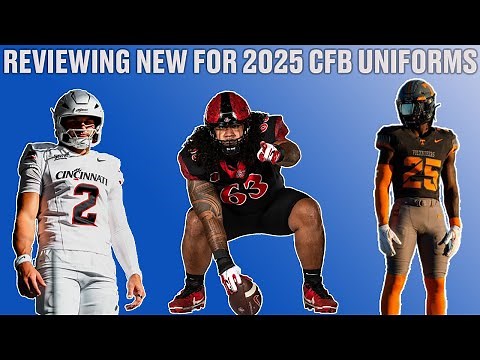 Reviewing and Rating All New College Football Uniforms for 2025