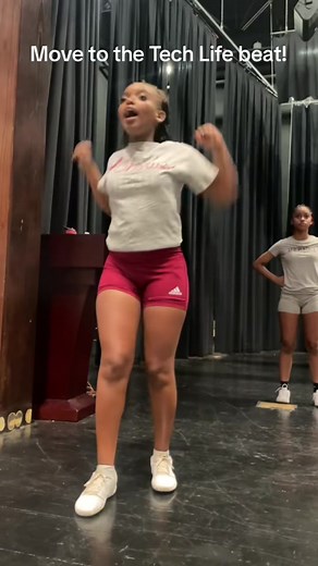 Move to the Tech Life beat! #blackgirlscheer #crusadercheer #cheertok #stompnshake #tennessee #blackcheer