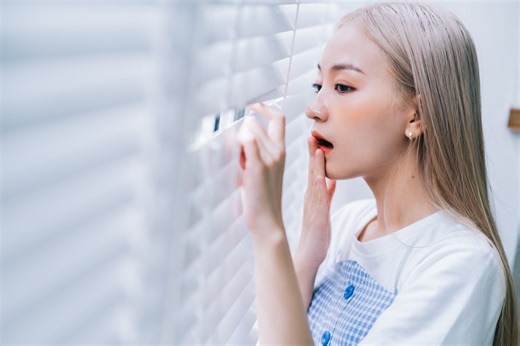 Person Filming Wildlife Outside Window Catches Glimpse of Something Creepy in the Sky