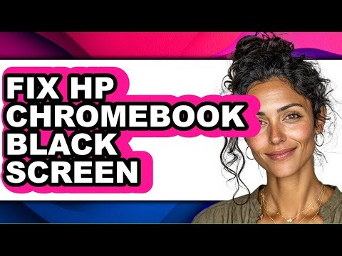 How to Fix Hp Chromebook Black Screen - Step by Step