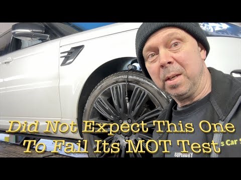 Did Not Expect This Range Rover Sport To Fail Its MOT Test