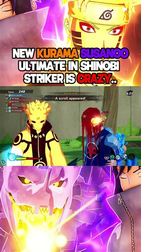 NEW Kurama Susanoo Ultimate is INSANE.. #shinobistriker