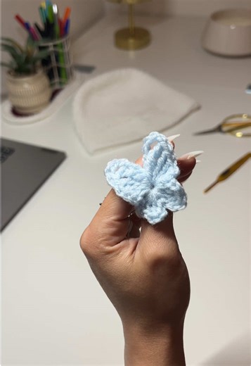 Crochet Butterfly Mask Pattern for Beginners