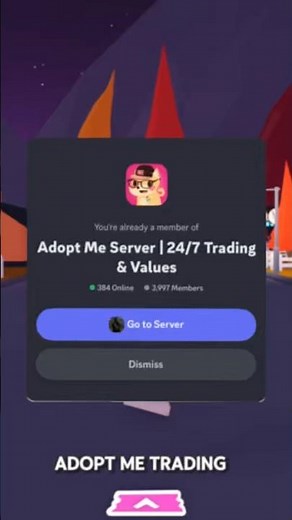 Best Adopt Me Trading Discord Server!!! #roblox #adoptme #fyp