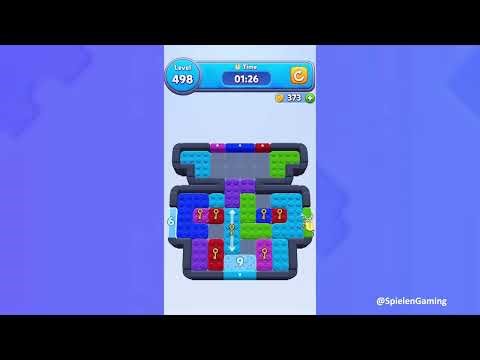 Color Block Jam Level 498 Solution Walkthrough