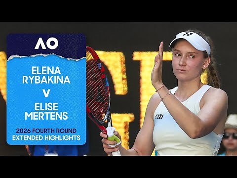 Elena Rybakina v Elise Mertens Extended Highlights | Australian Open 2026 Fourth Round