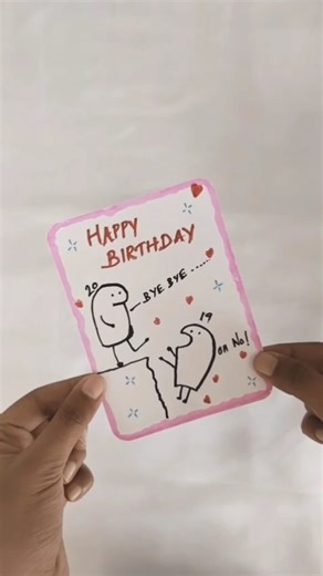 DIY Bday Card 💌 Under 5 min 💌 Subscribe for more 💌#diy #birthday #paper #happybirthdaycard