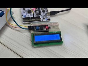 (Demo) I2C LCD with STM32 Nucleo using STM32CubeIDE