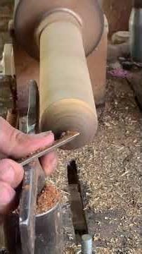 Palm tree making video #wood #woodscraft #woodworking
