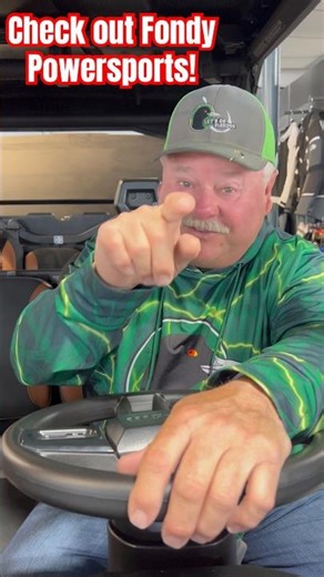 Go check out Fondy Powersports in Fond Du Lac!