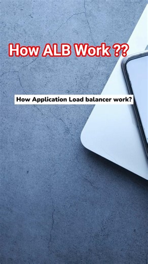 How Application Load Balancer Works | Cloud Architecture Explained #LoadBalancer #cloudarchitecture
