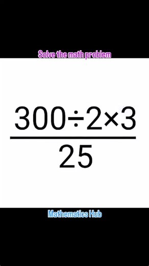 Mathematics Hub on Instagram: "Solve the math problem #mathproblems #viralreels #viral #maths"