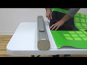 Hook and Loop Retractable Banners - REMOVAL and INSTALLATION