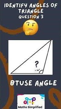 Angles of triangle #angles #identifyangles #triangle #typeoftriangle #triangle property #geometry