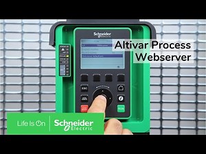 Altivar Process: How to connect to a Webserver?