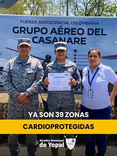 Yopal ya cuenta con 39 zonas cardioprotegidas, pero ¿sabes qué son y cómo funcionan? Estos espacios cuentan con Desfibriladores Externos Automáticos (DEA) y personal capacitado para responder de manera oportuna ante emergencias cardíacas.