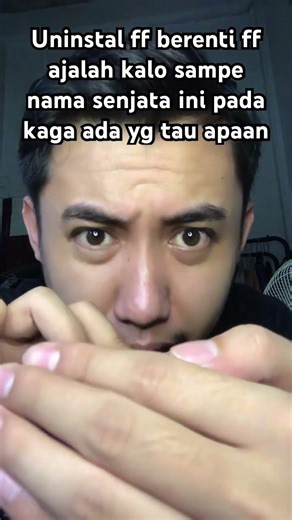 Uninstal ff berenti ff ajalah kalo sampe nama senjata ini pada kaga tau dah apaan