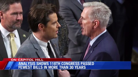 Analysis shows 118th Congress passed fewest bills in more than 30 years