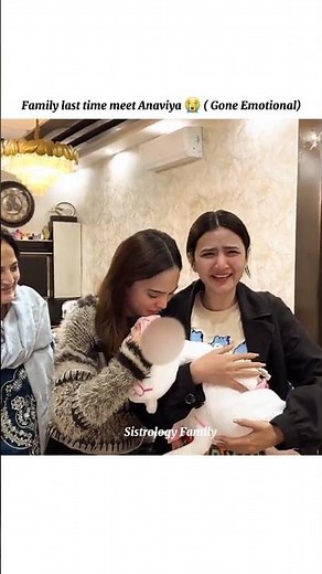 Family last time meet Anaviya 🥺 #sistrology