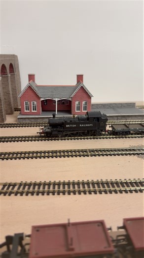 00 Gauge | British Railways 45XX | Model Railway Freight | #model #train #railway #shorts
