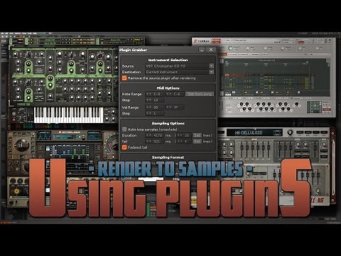 Using Plugins - Render To Samples