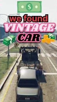 We found vintage car|GTA 5 CARS | GTA 5 mod