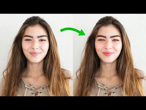 How to Add Natural Makeup in Photoshop | Beginner Friendly Face Retouch Tutorial